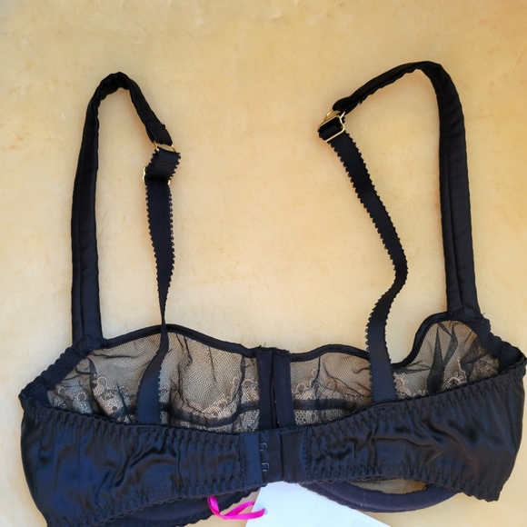 Fleur of England Caviar Balcony Bra Brief Set - Picture 4 of 12
